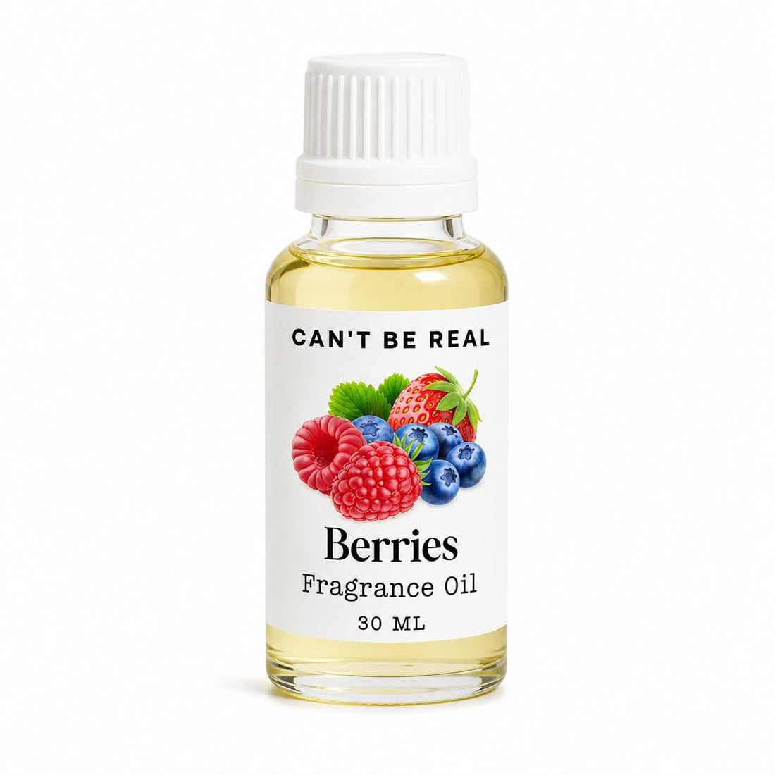 CAN'T BE REAL Fragrance Oil 30 ml, Long-Lasting Aroma for Diffusers, Candles, Soap Making, Burners & Home Scents – Premium Concentrated Fragrance Oil (Berries)