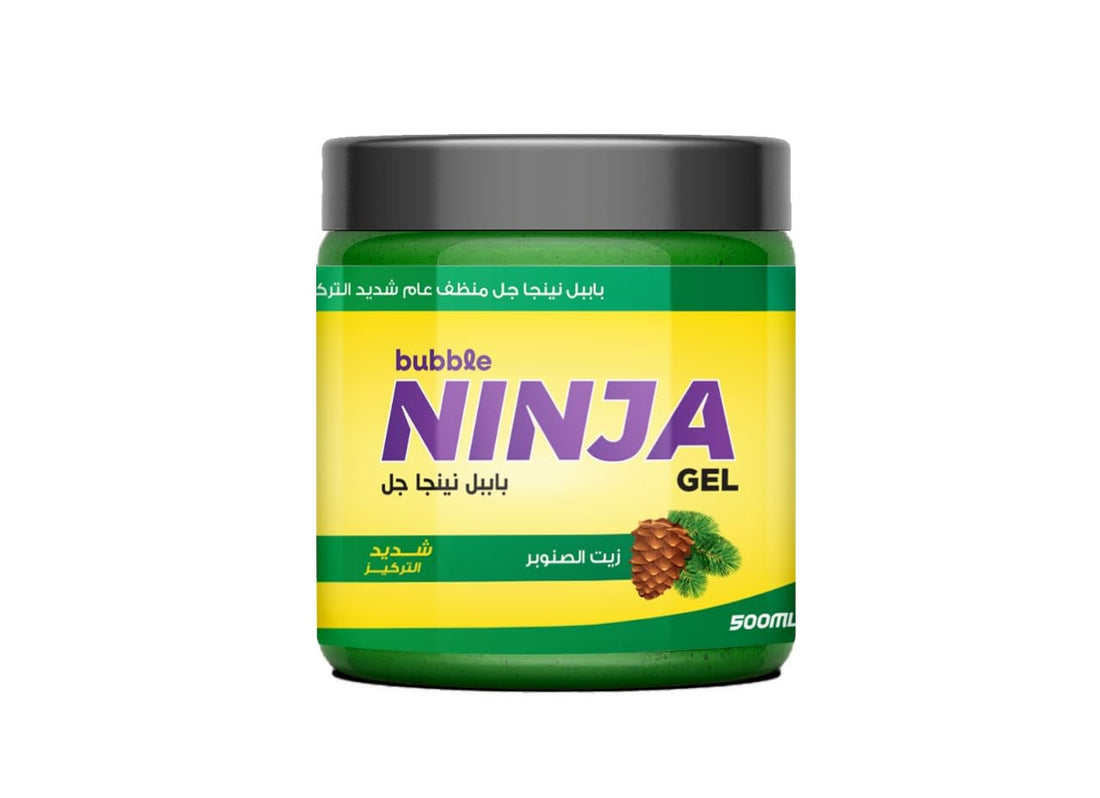 Bubble Basics Ninja Multi-Purpose Pine Frangnace Cleaning and Disinfecting Gel 500 ml