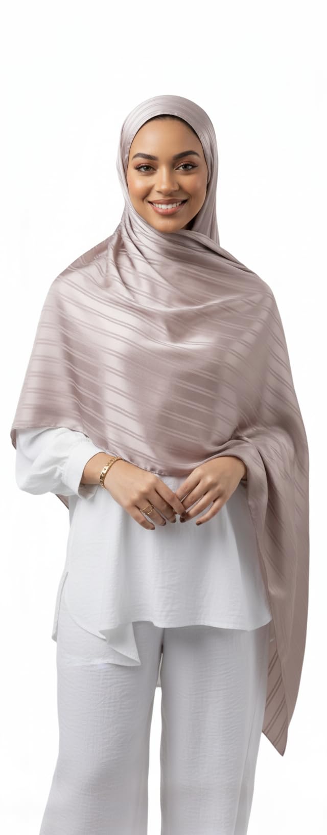 Mapka Mango Satin Scarf Soft and Luxury Finish (Satin Scarf)