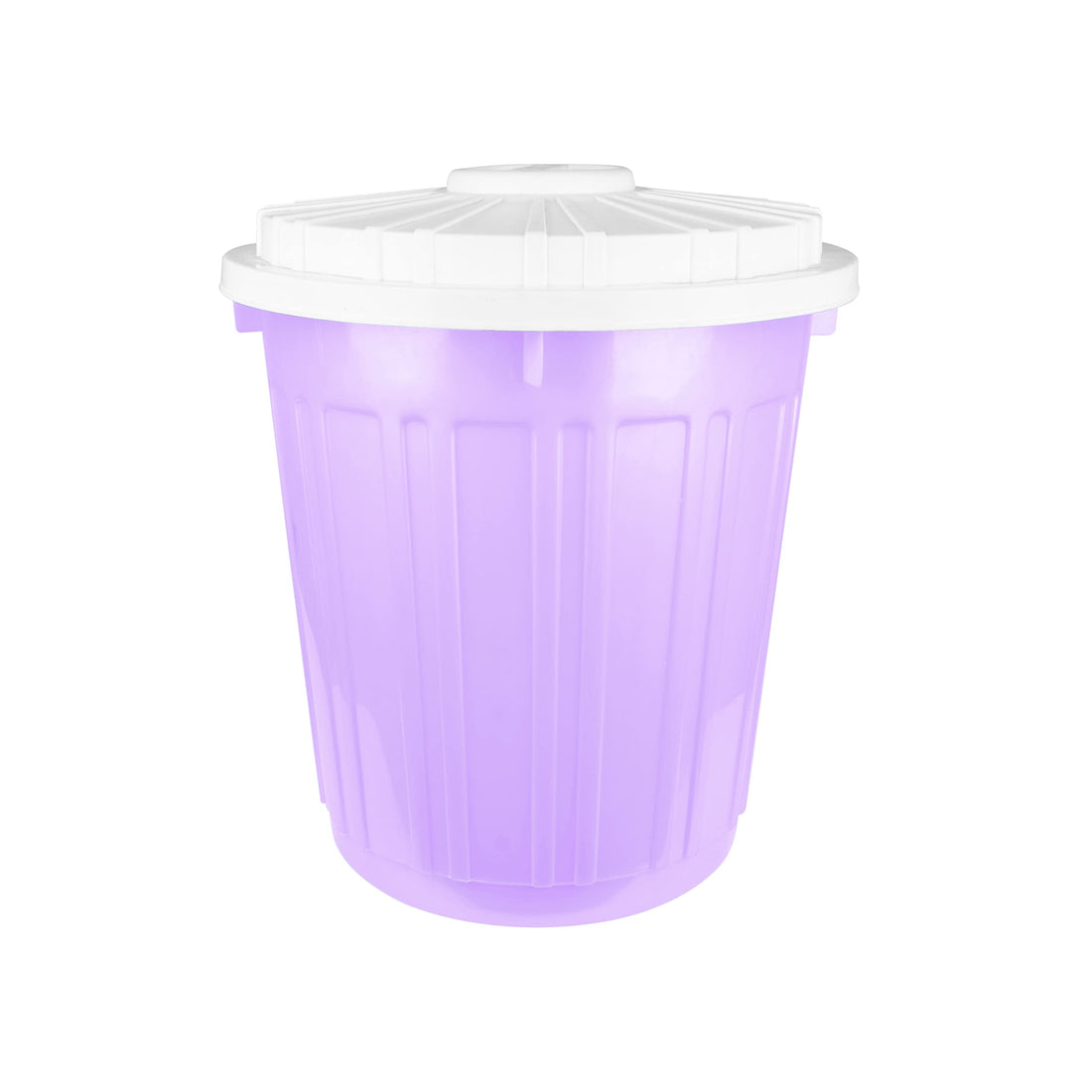 El Helal & Star Bucket with lid 45 l purple