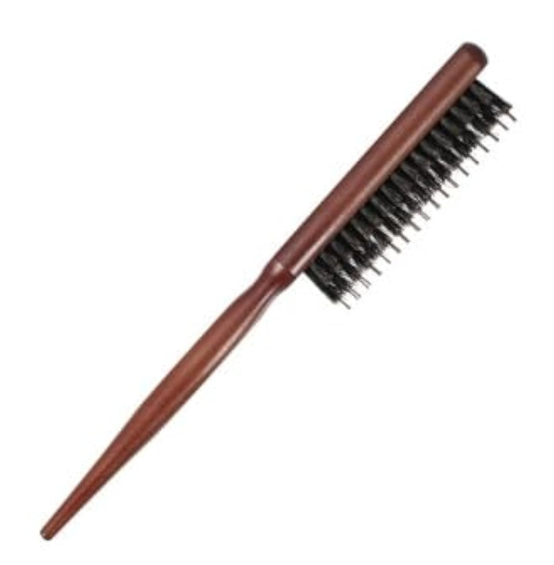 Wooden Handle Hair Brush For Styling, Anti-Shedding, Nylon Hair Comb With Bristles Helps Hold Hair Without Added Cream Or Gel