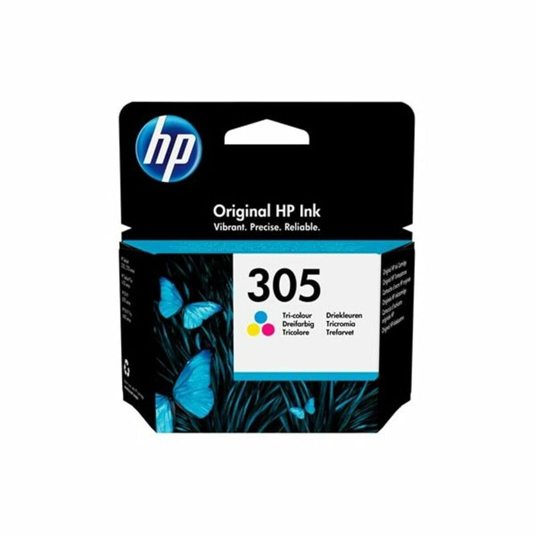 HP, 305 Tri-Color Original Ink Cartridge, 3YM60AE, 50 ML
