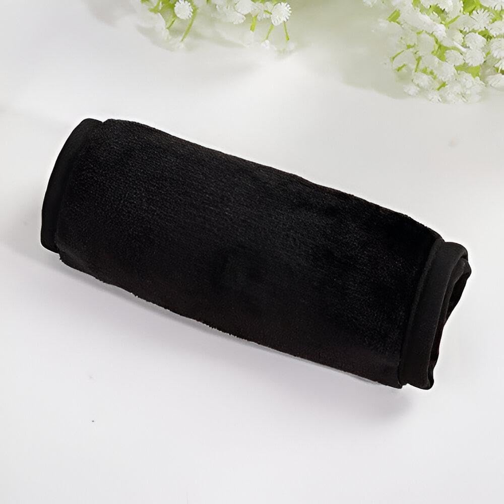 Skincare Cloth - Soft Microfiber Facial Cleansing Towel Perfect for Removing Makeup, Washable Eco Friendly Design for Sustained Use, Gentle Fabric Helps Support Clear Healthy Complexion (black)