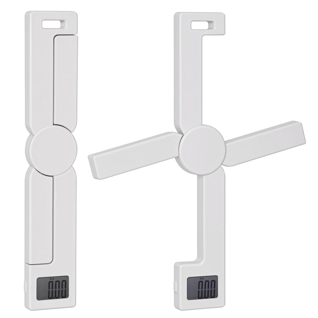 Folding Digital Kitchen Scale, Portable Food Scale, Travel Food Scale with LCD Display, Multiple Unit Conversion, Compact Small Scale for Measuring Intake of Healthy