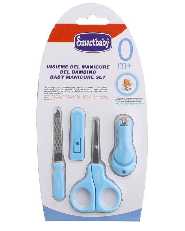 Smart Baby L-BB-35 Baby maincure set for kids Blue