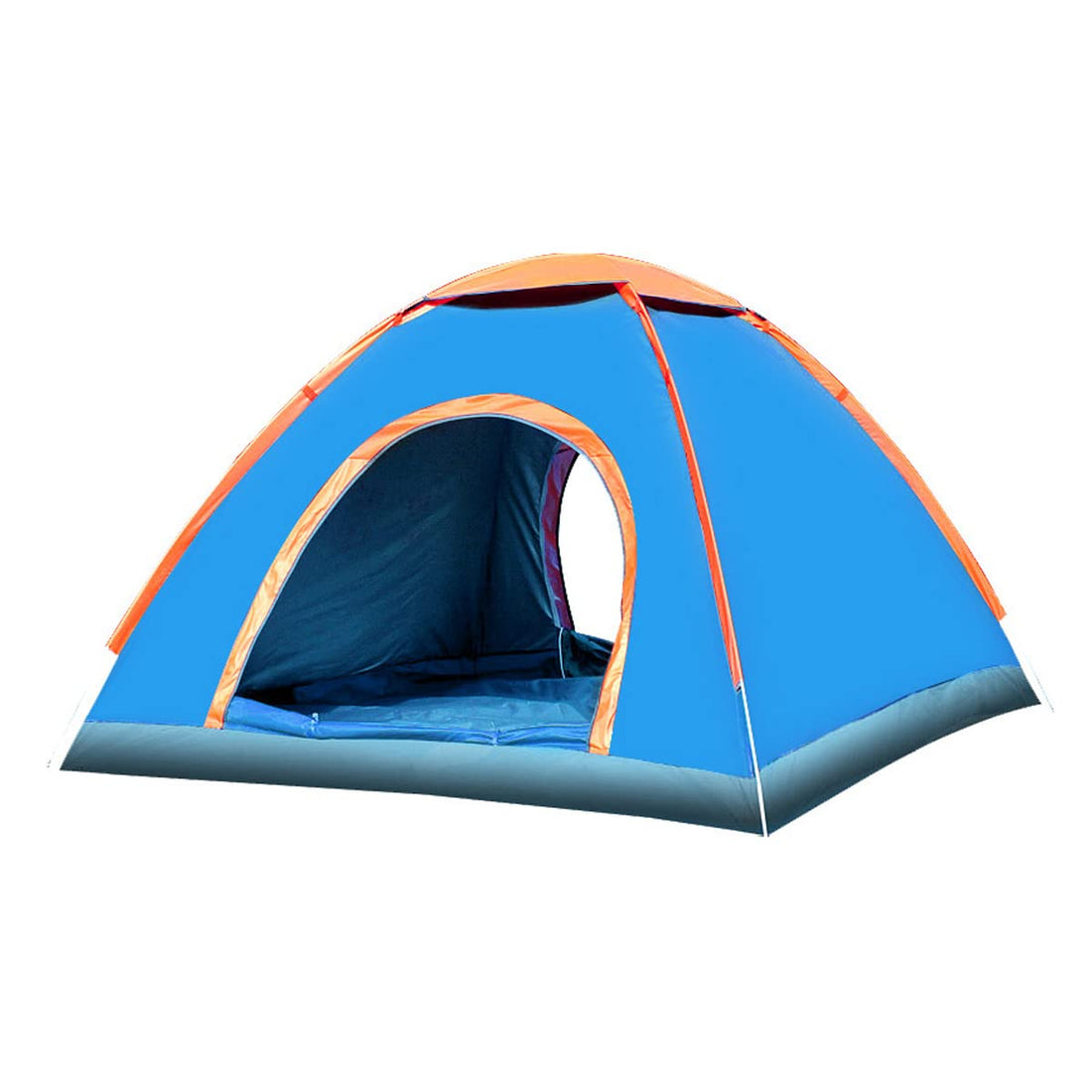 Camping Tent 2-4 Person, Family Pop Up Tents Dome Instant Tent Waterproof Portable Cabin Tent Sun Shade Shelter Automatic Set Up Lightweight Beach Tent for Sports Travel Picnic Backpacking