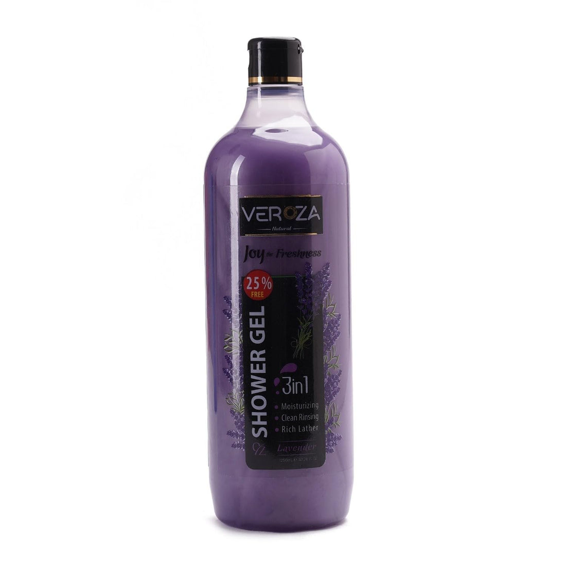 Veroza 3-In-1 Lavender Shower Gel 1250 ml