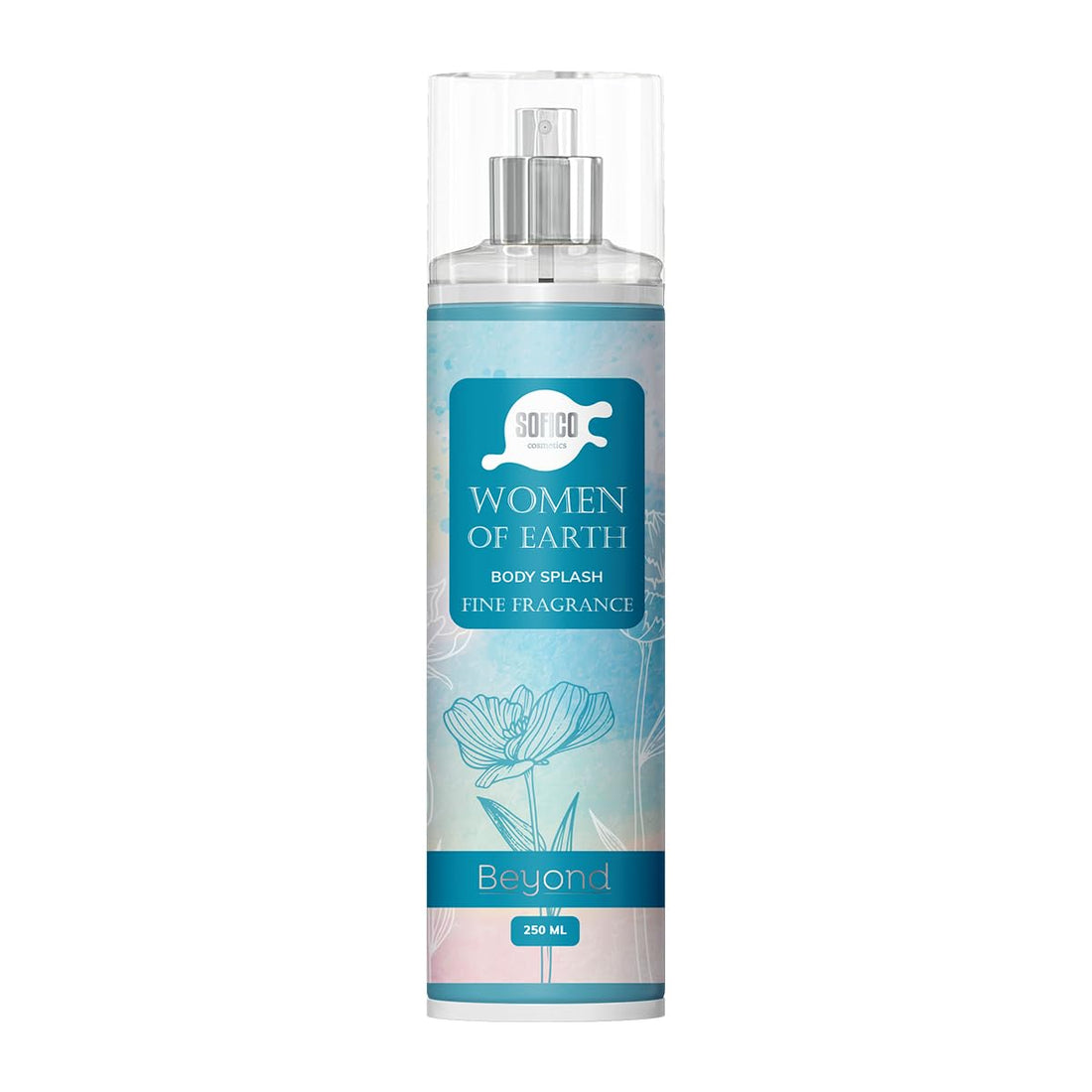 Beyond Women of Earth Body Splash – 250 ml | Natural & Elegant Fragrance Mist for Body & Hair