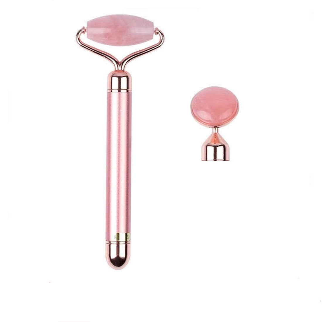 Beauty Bar Electric Jade Roller Facial Massager 2-In-1 Face Massage Tools for Skin Care Facial Skin Tightening Firming Lifting JoyBuySaudi