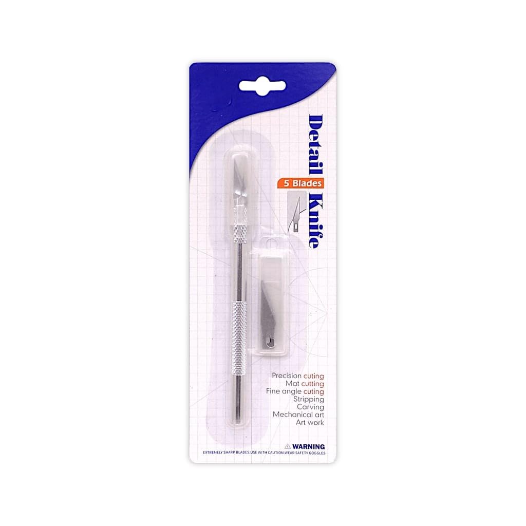 Detail Knife with 5 Precision Blades