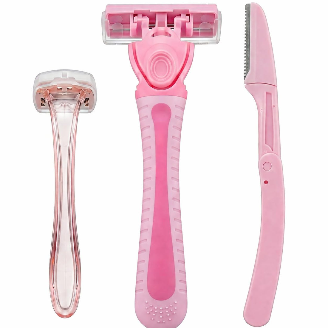 3 in 1 Ladies Shaving Kit, Face Body Eyebrow Razor, Suitable for Sensitive Skin, Daily Personal Care