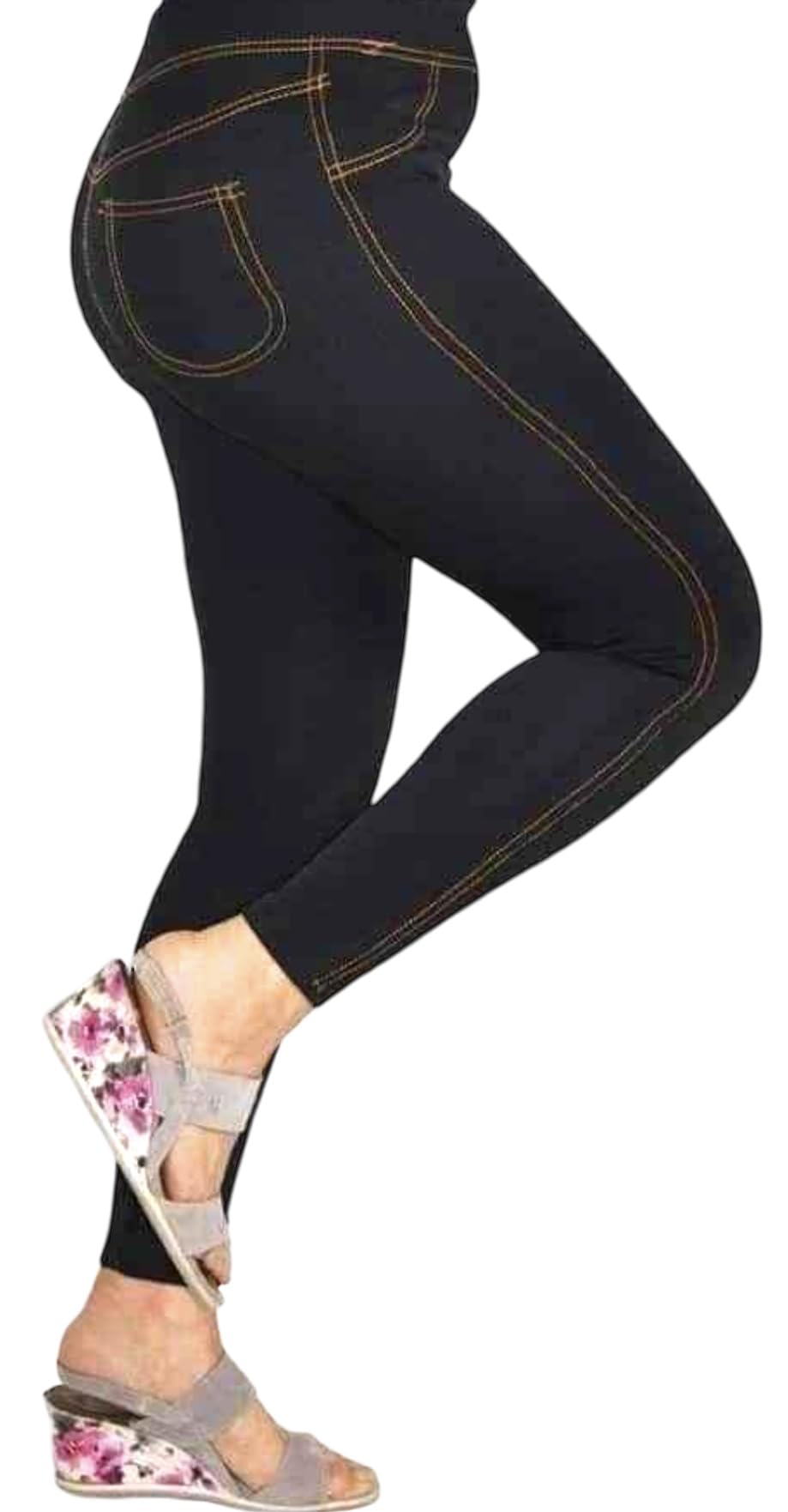 Leggings the comfort of leggings and the elegance jeans in a timeless style