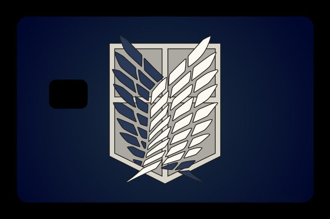 drbit credit card sticker Scouts Crest Navy