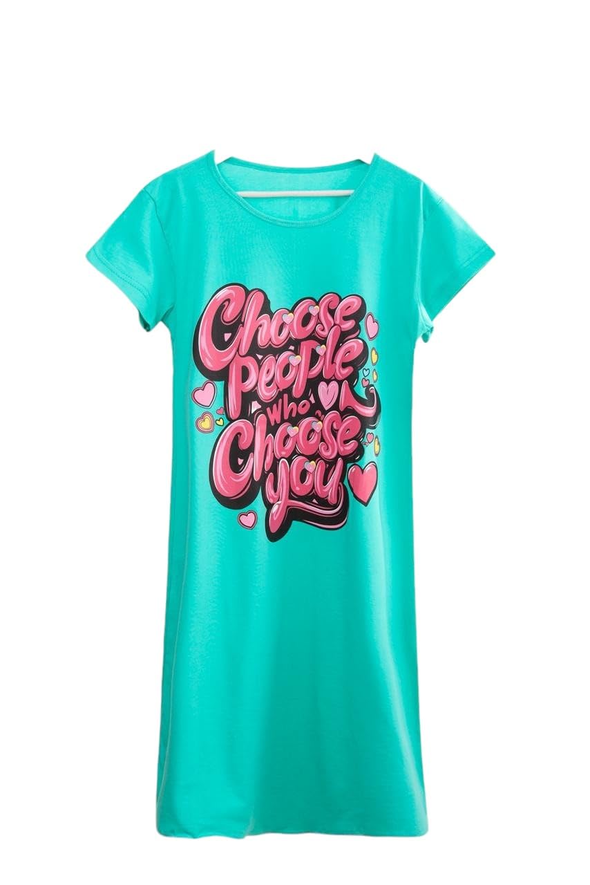Summer Short Cover Up for Women - Light Cotton Fabric - Half Sleeve - Suitable for Home and Sleep