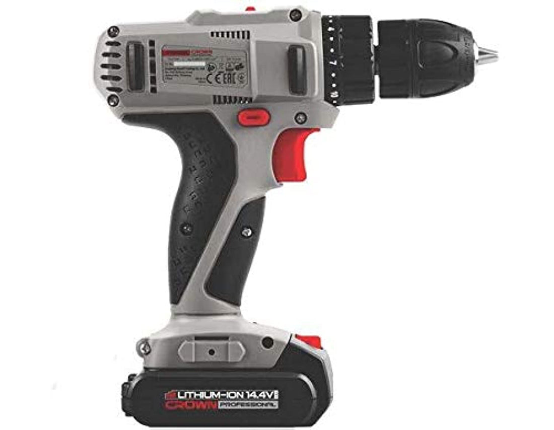 Crown CT21055L Cordless Drill 14.4v Li-Ion