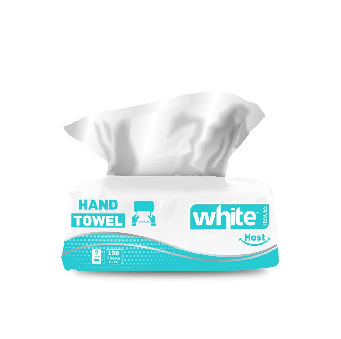 White host white super absorbent sterile tissues, 150 tissues