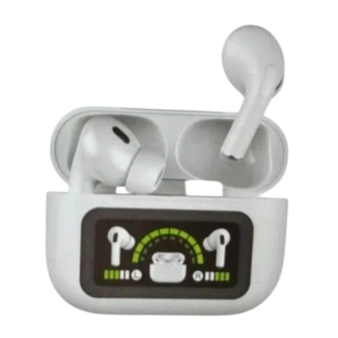 K18 In-Ear Headphones Dual Active Noise Cancelling Environmental Cancellation Earbuds with Listening Reduction Technology and 360° Stereo Headphones Display