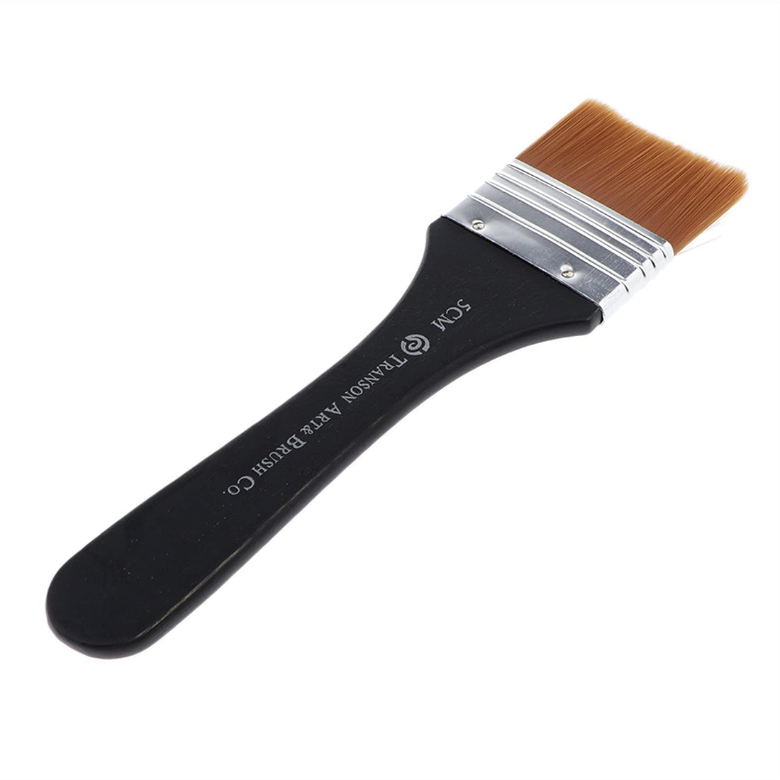 Oil painting brush Art Supply Paint and Chip Paint Brushes for Paint, Stains, Varnishes, Glues, and Gesso (Color : 4cm width)