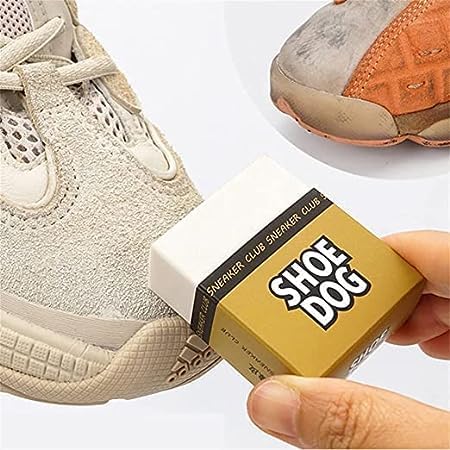SWOPPLY Effective Shoes Cleaning Eraser Sponge, Suede Eraser Cleaner, Professional Shoe Cleaner Without Water Removes Dirt from Shoe,No Water Needed,Easy Carry and Store