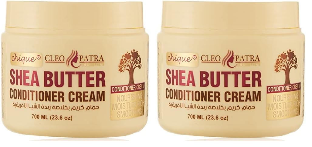 Cleopatra Shea Butter Conditioner Cream (700ml) (Pack of 2)