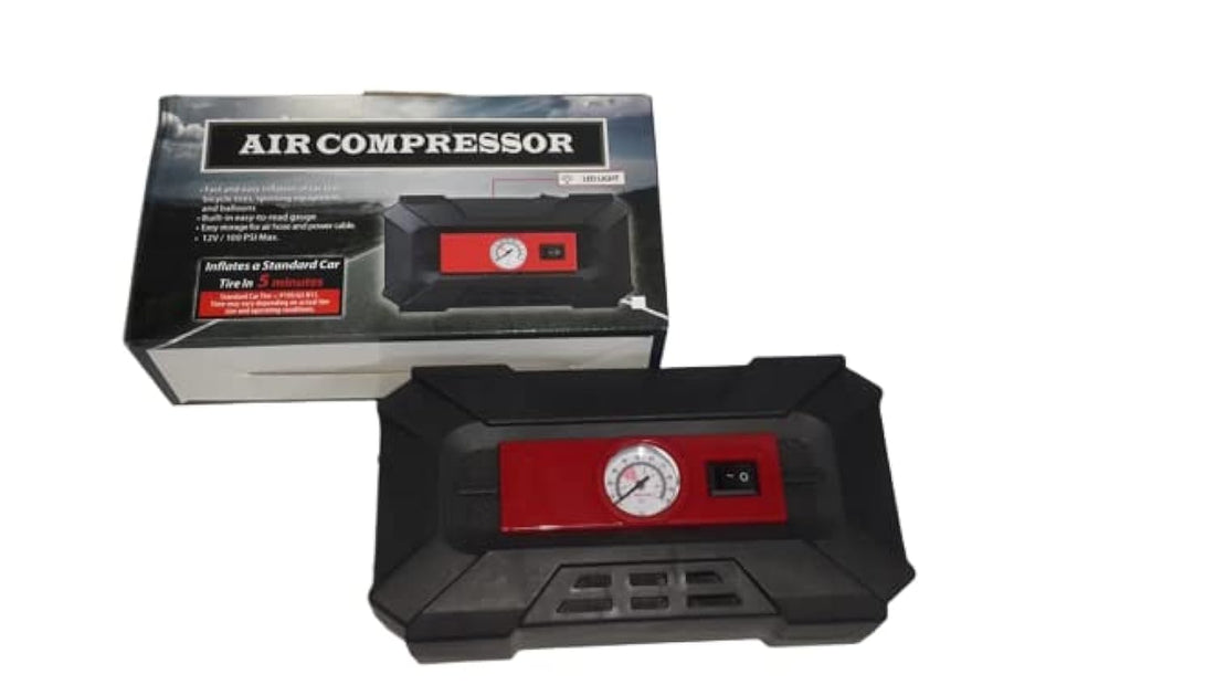 Tire Blower with Pressure Level Gauge