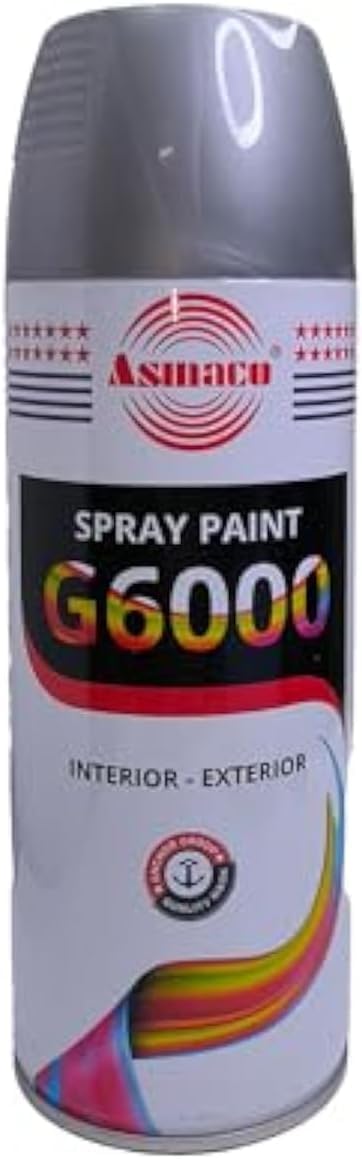 spray Acrylic paint Neutral Grey matt 400 ml-G6000
