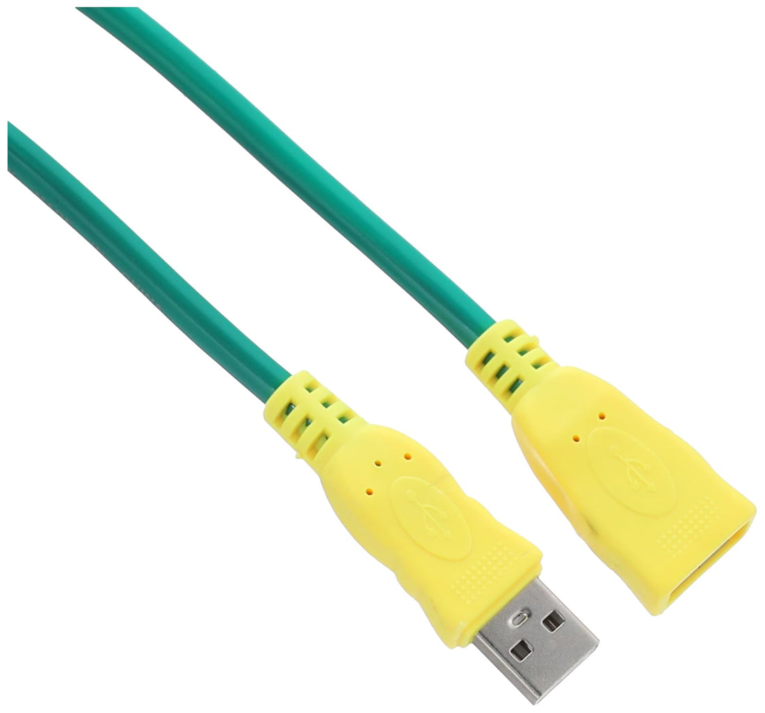 Keendex KX 3035 USB 2.0 Male to Female Extension Cable Cord, 3 Meter - Green