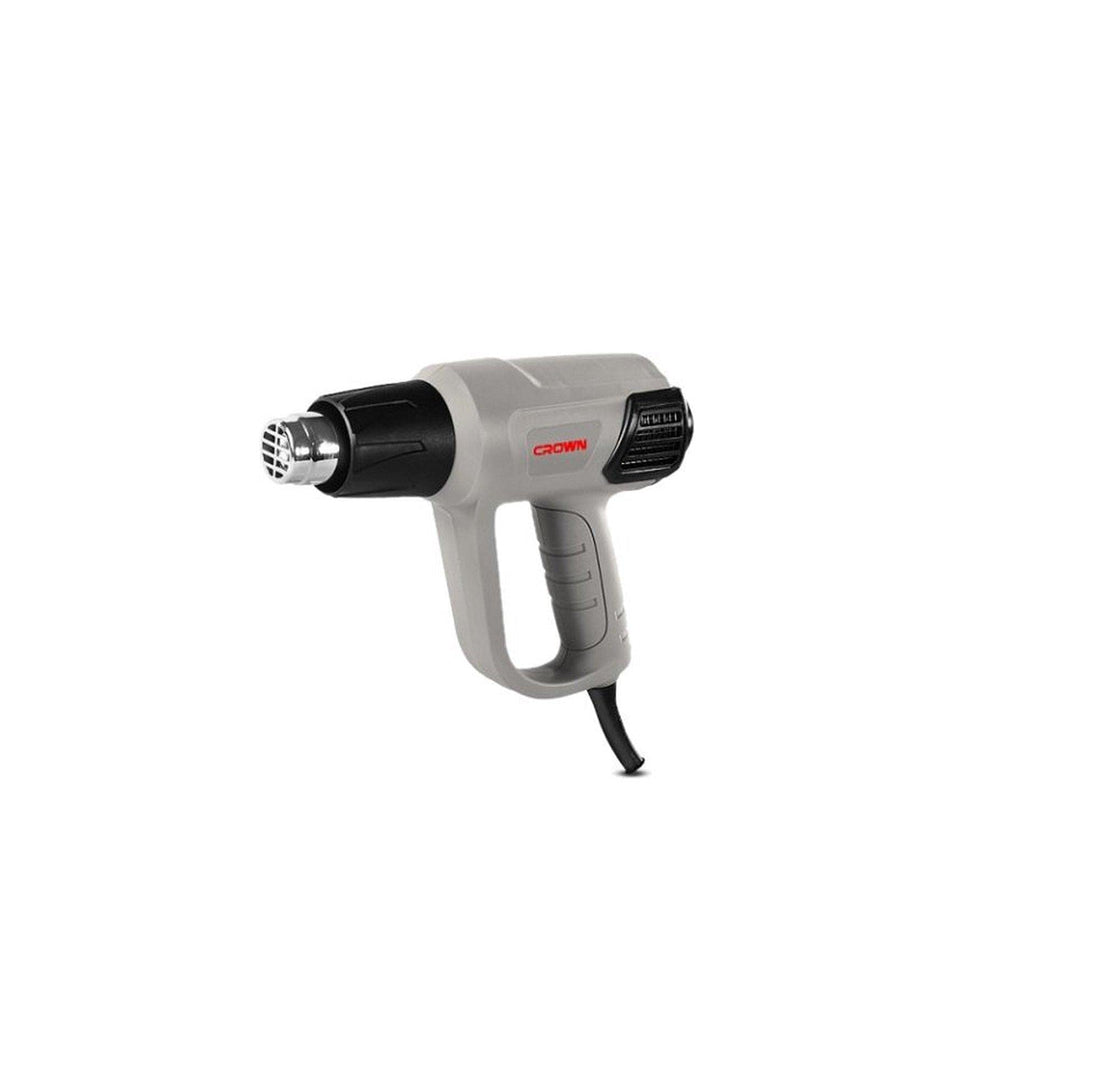 Crown Heat Gun 2000 W,Grey/Black/Chrome, CT19007