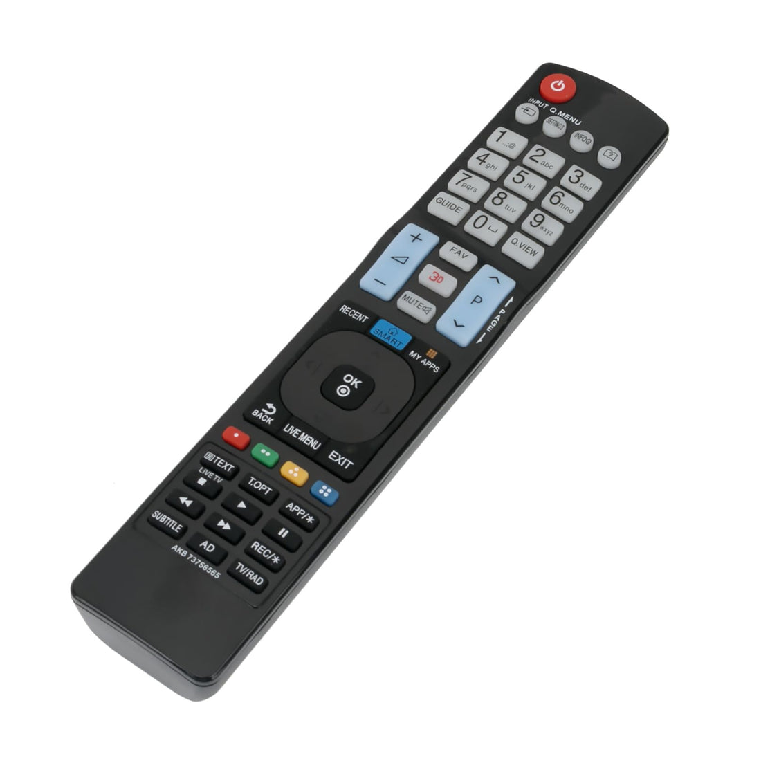 VINABTY AKB73756565 Replaced Remote Control --fit for LG Smart 3D LED LCD TV Remote Control AKB73756565 AKB74115502 32LB650 55LB650 39LB650 70LB650 42LB650 47LB650 0 42LB 6650V 50LB650