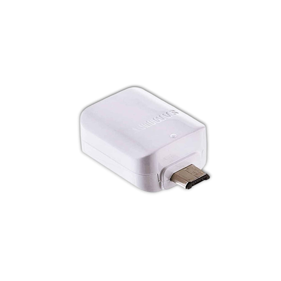 OTG USB Connector Adapter (White, USB to Micro B)