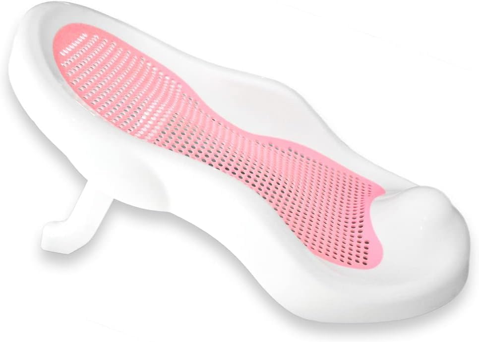 Baby Bath Tub, Foldable Baby Bath Tub, Non-Slip Silicone Bathtub for 0-12 Months Baby, Bank