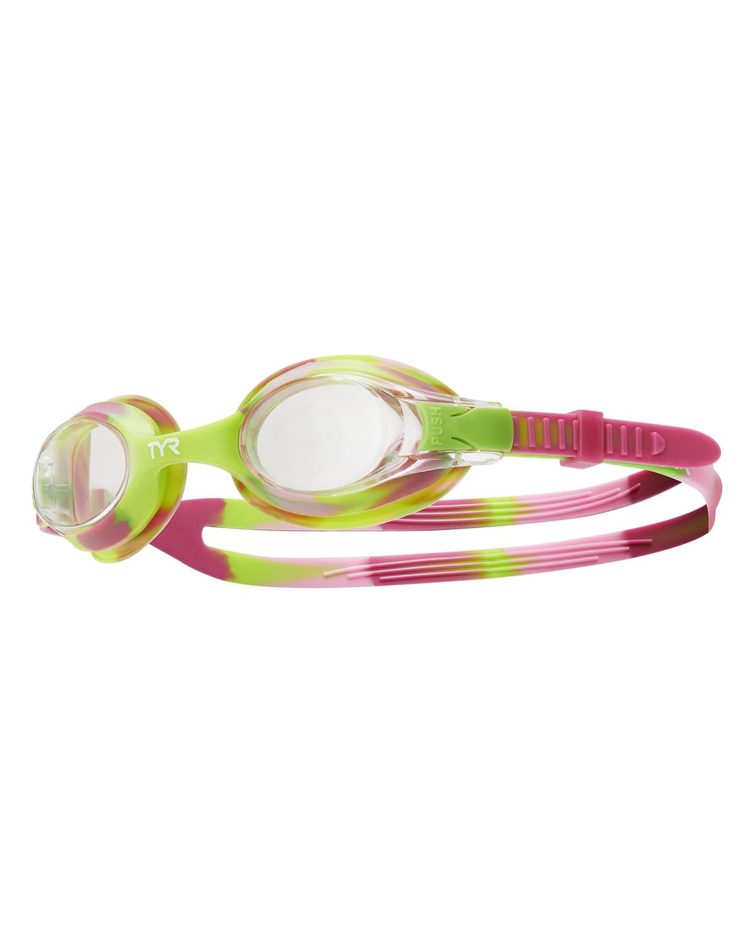 TYR Unisex Kids Swimple Tie Dye Youth Swim Goggles Swimming Goggles (pack of 1)