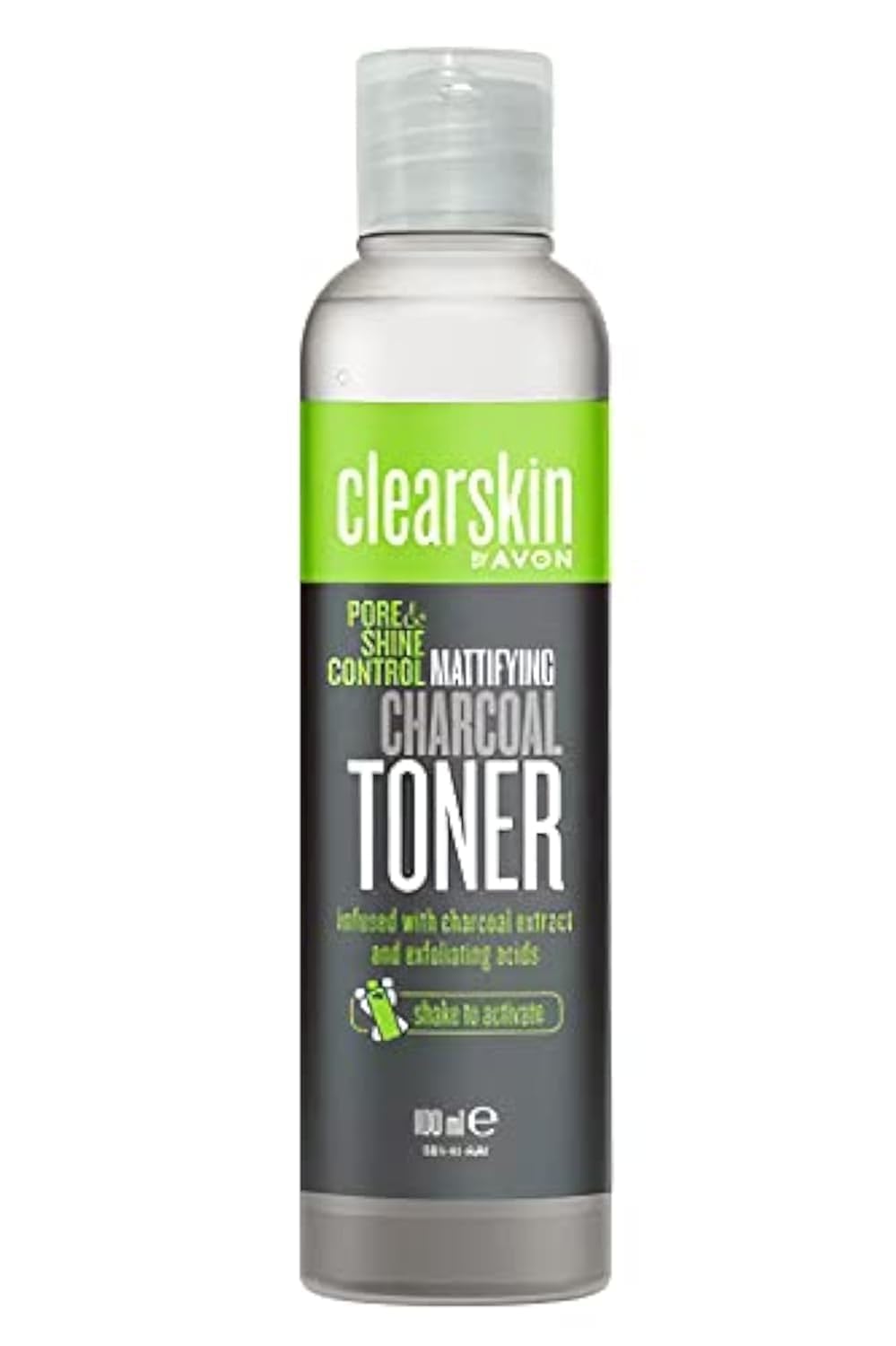 Avon Clear Skin Pore & Shine Control Mattifying Charcoal Toner (100ml)
