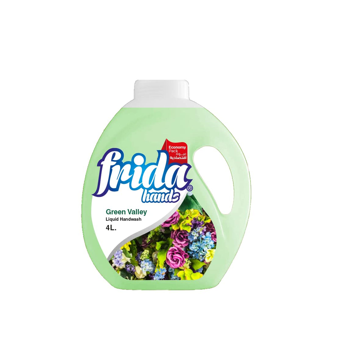 Frida hands liquid handsoap Green Valley, 4Liter