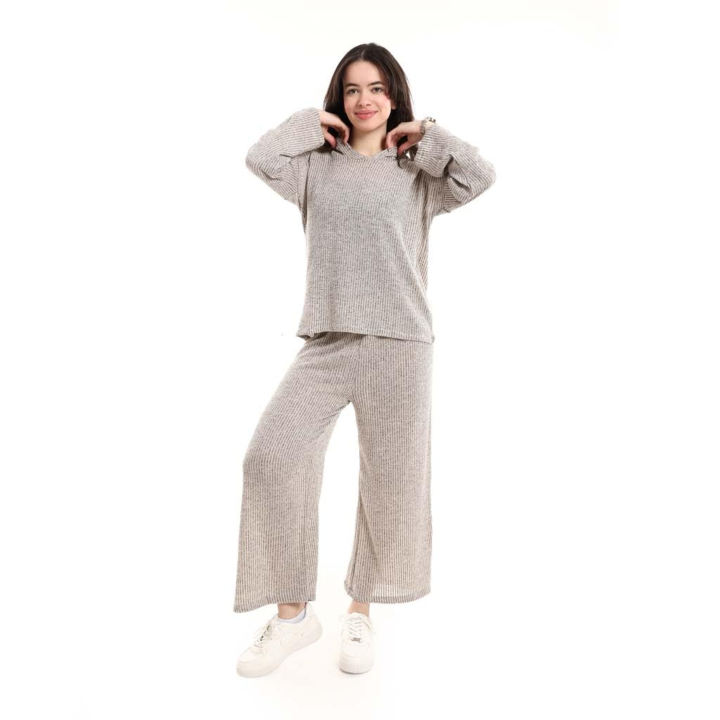 Red Circle Womens Casual Hoodie and Jogger Sweatpants Set Casual Hoodie and Jogger Sweatpants Set