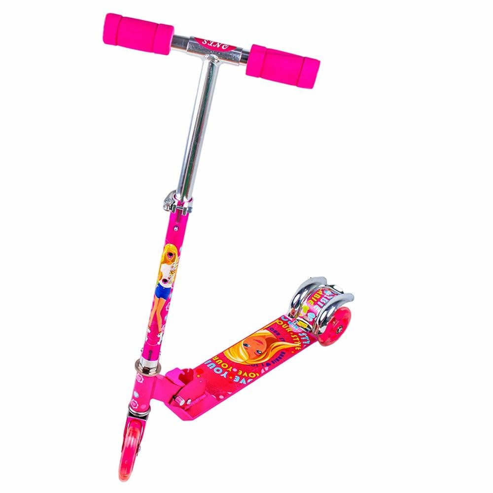 Dream Land Foldable WCL Wheels Scooter 666F Pink