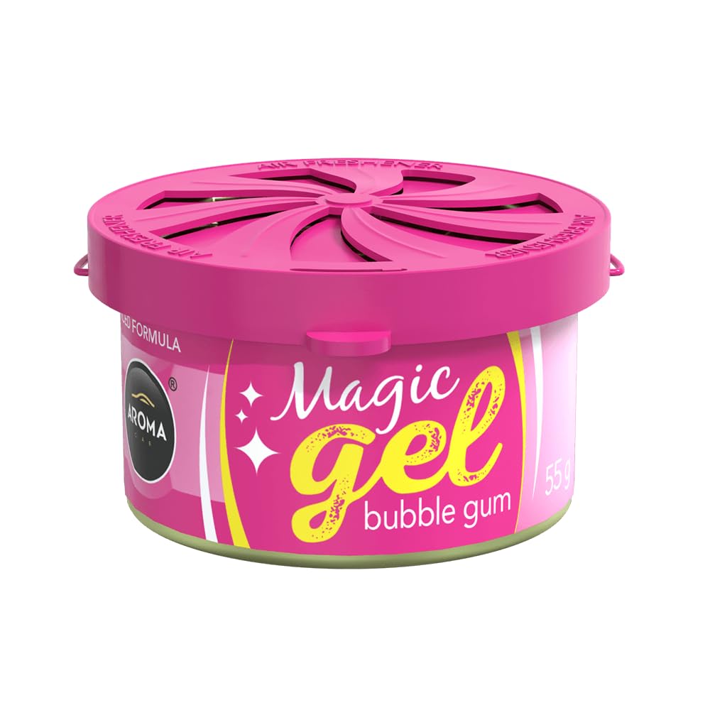 Aroma MAGIC GEL Car Air Freshener Bubble Gum