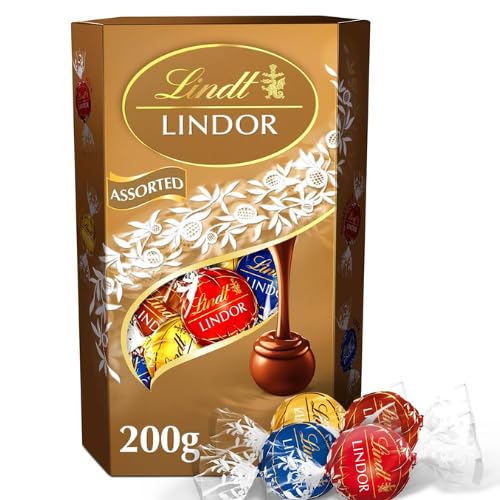 Lindtt Lindor Chocolate Truffles - Assorted, 200 g