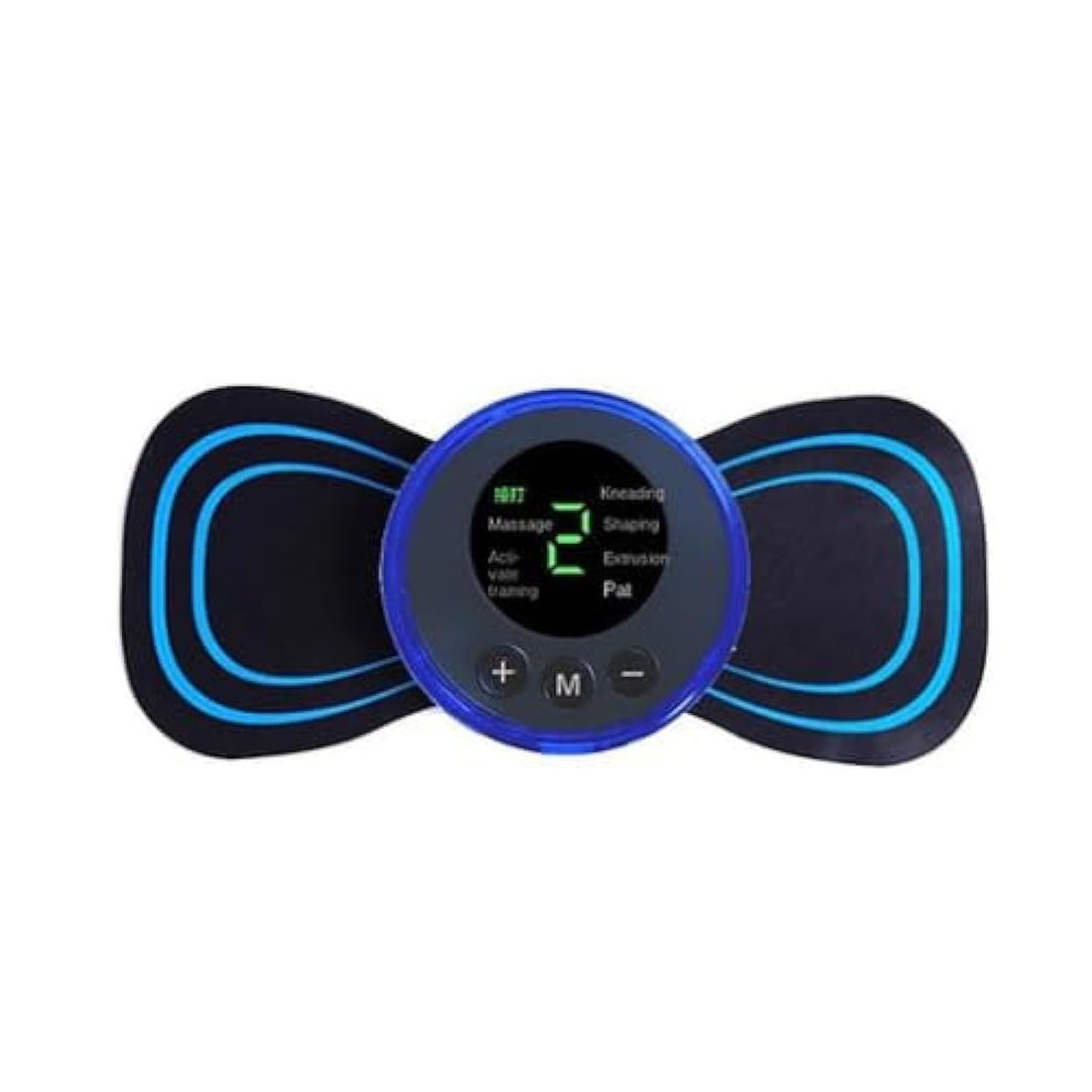 ECVV Body Massager,Wireless Portable Neck Massager with 8 Modes and 19 Strength Levels Rechargeable Pain Relief EMS Massage Machine for Shoulder,Arms,Legs,Back Pain for Men and Women