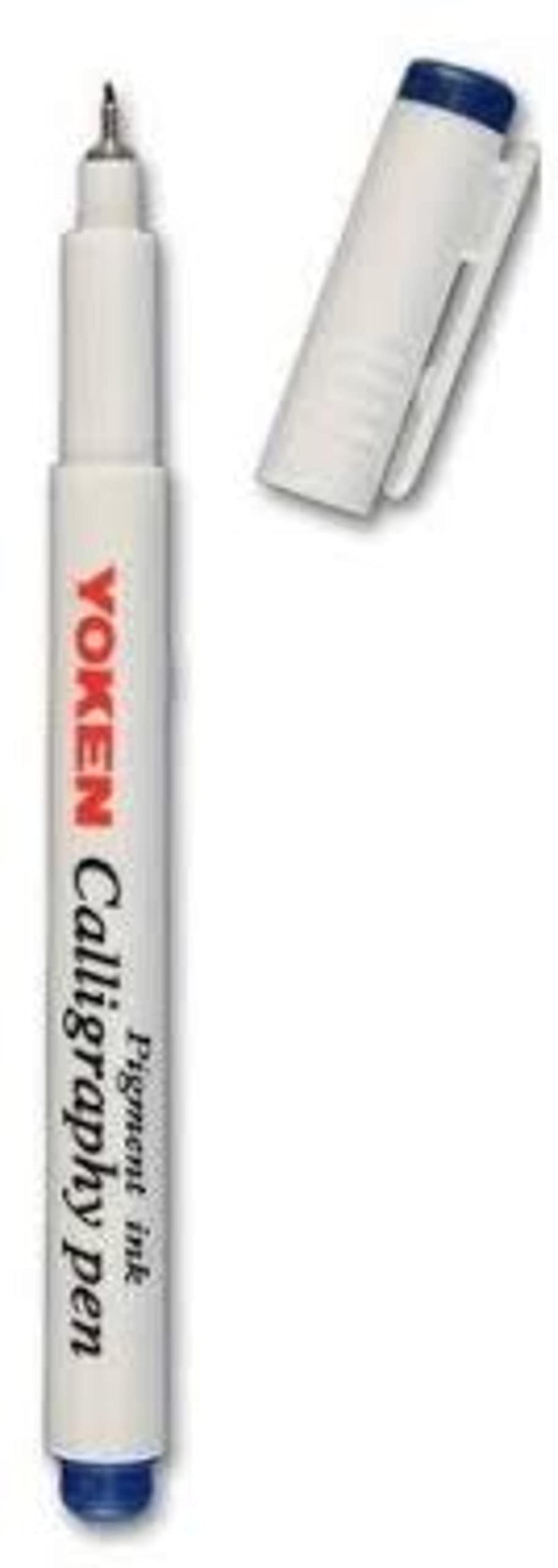Yoken CA-1 1 mm. Calligraphy Pen - Blue