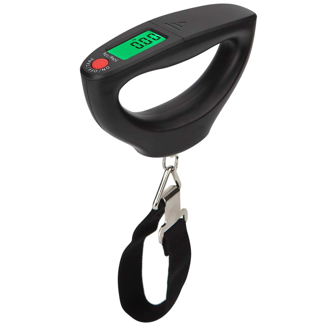 110lb/50kg Portable Digital Hanging Luggage Weight Scale, Postal Scales with Data Lock and Auto Off (Black)