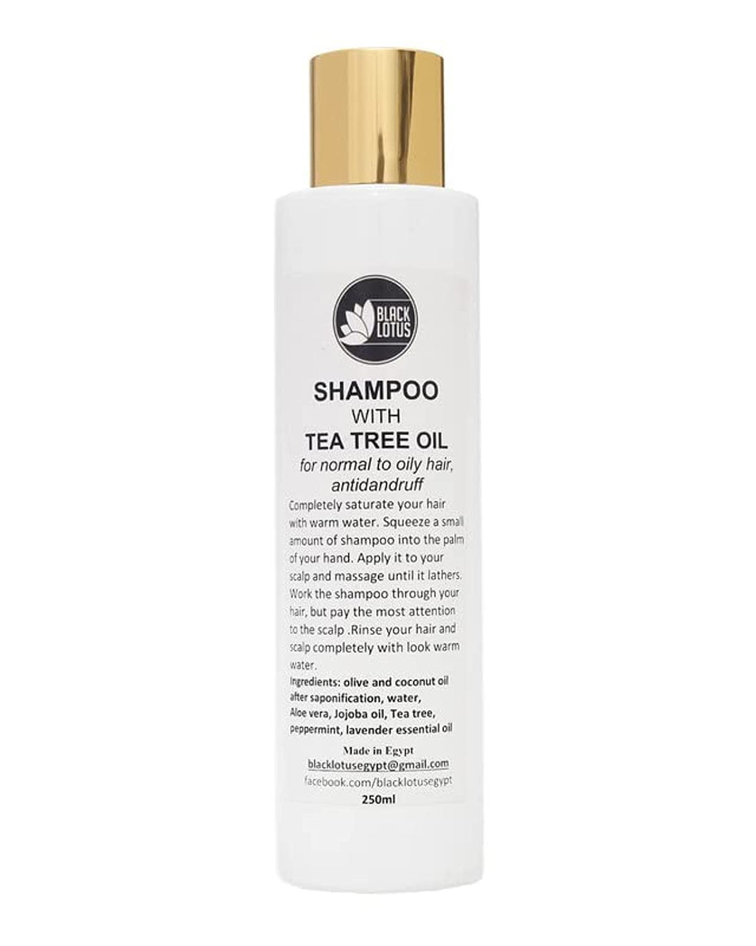 Black Lotus - Tea Tree Shampoo, 250ml