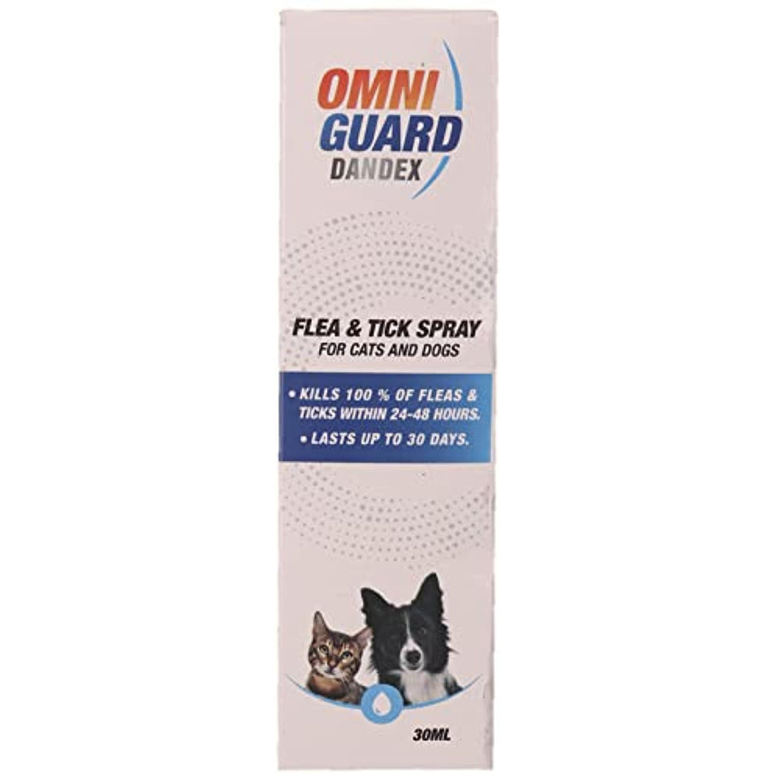 OmniGuard Cats & Dogs Flea & Ticks Spray, 30ml