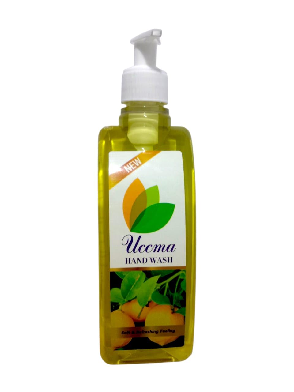 Uccma Hand Wash Designed To Effectively Clean And Disinfect Your Hands With Fresh Scent And Sensation 500ml (Lemon)