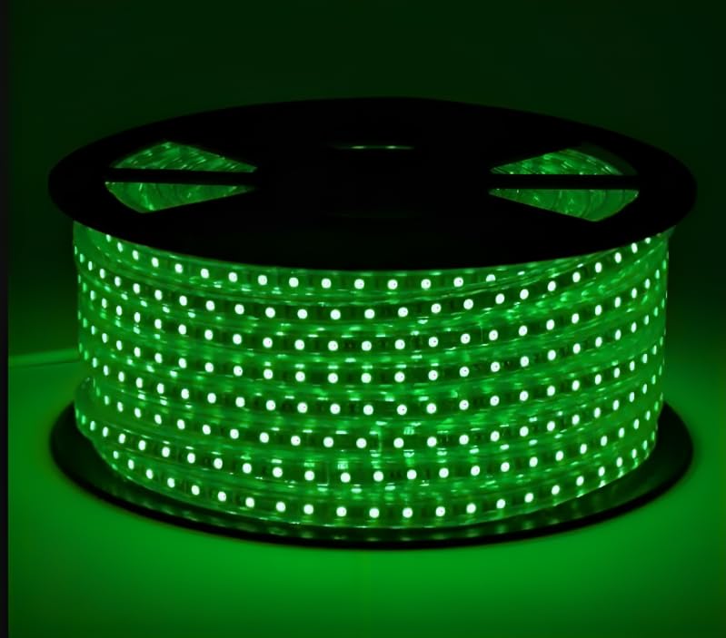 LED Light Up Rope - Green Light - Waterproof Tape - Green LED Strip (10m)