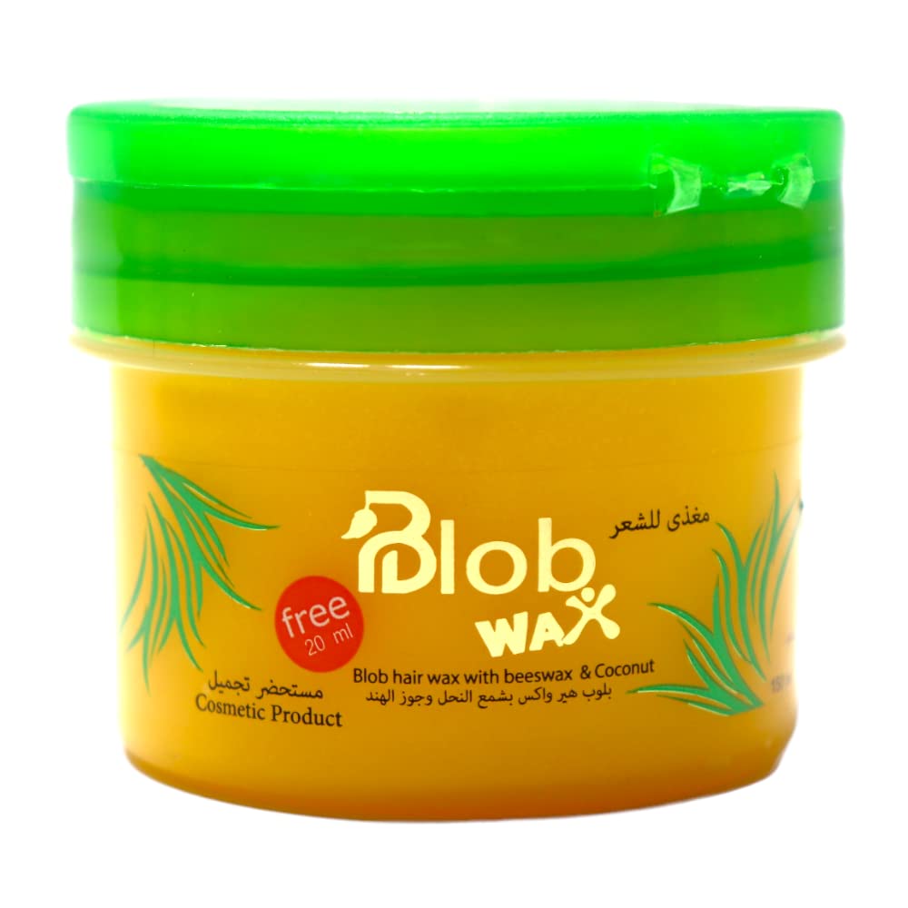 Blob hair wax styling cream with beeswax and coconut - 170 ml
