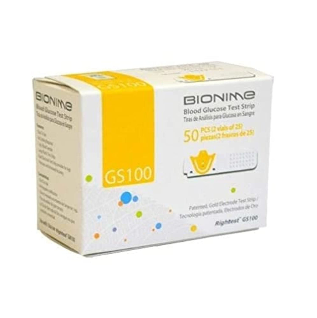 Bionime GS100 Test Strips