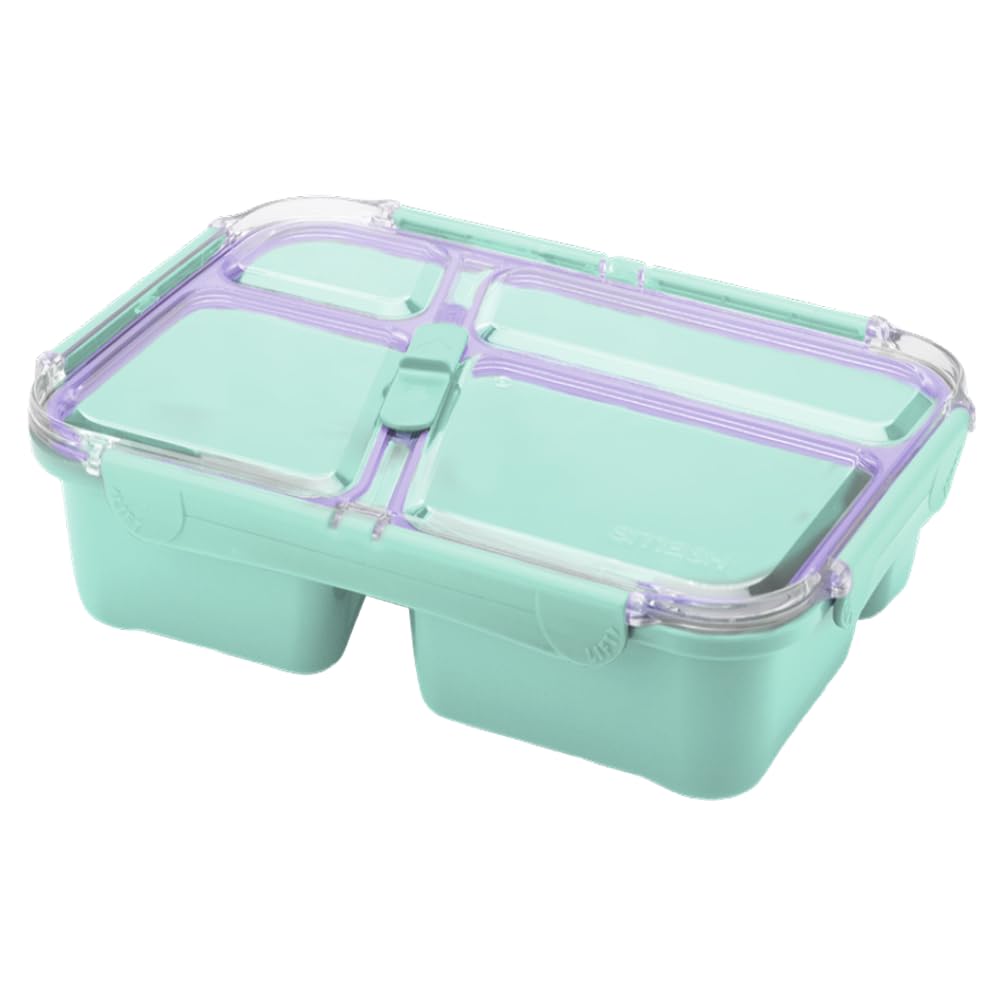 Smash Bento Eats Leakproof Lunchbox 1.4 L Teal/Purple