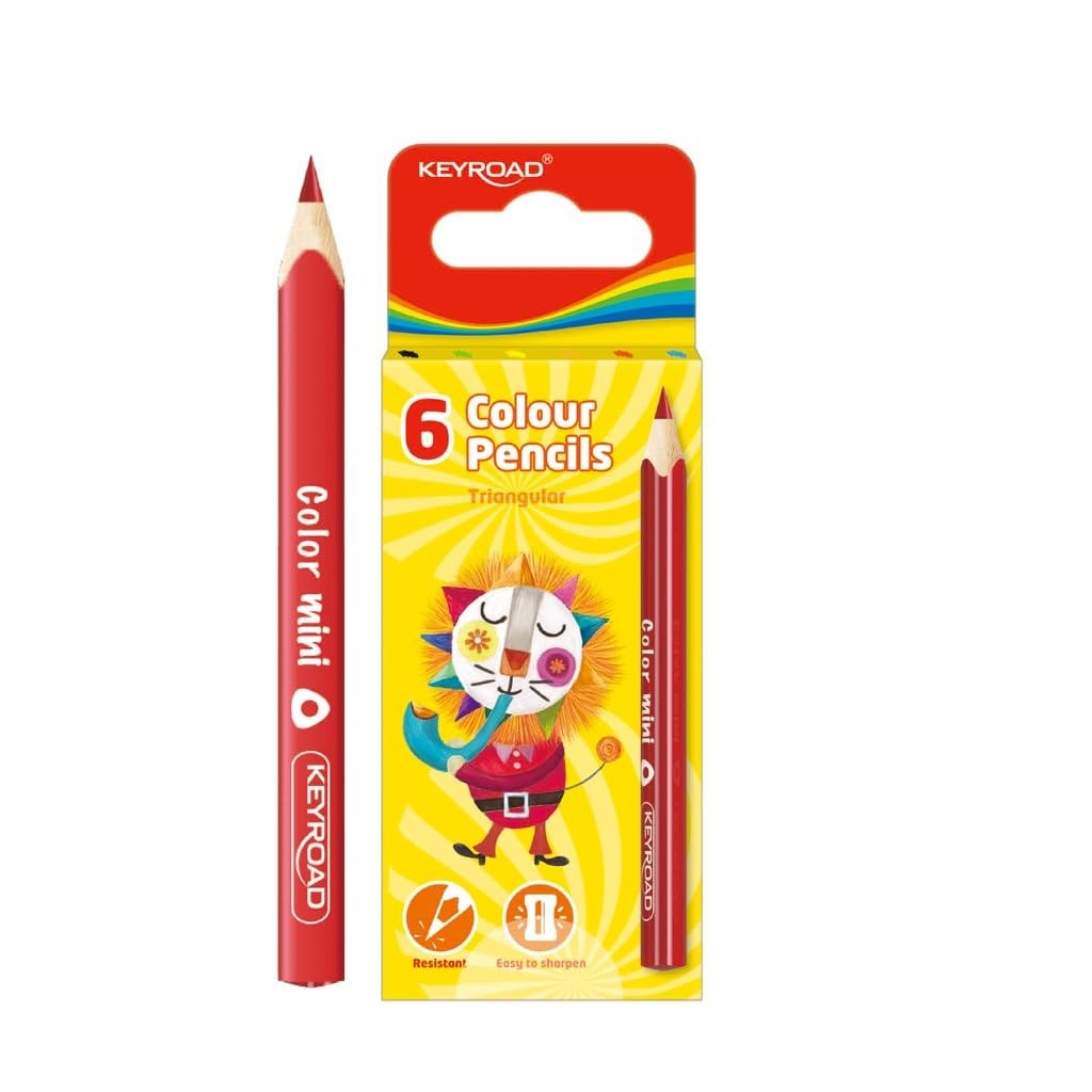 Keyroad wood colors 6 color short triangle medical model kr971283