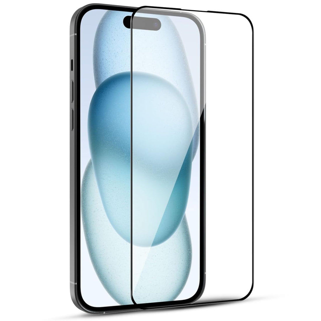 Dl3 Mobilak iPhone 15+ Plus Screen Protector,Tempered Glass Film for iPhone 15 Plus 6.7, 9H Mobile Phone Screen Protectors Anti-Scratch Anti-Shatter Anti-Impact Bubble Free Ultra Resistant HD Clear
